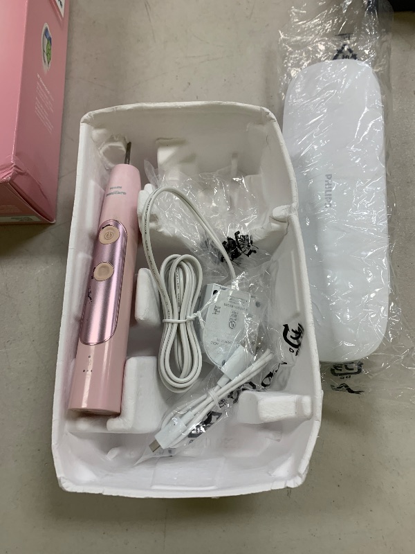 Photo 1 of Philips Sonicare ProtectiveClean 6500 Rechargeable Electric Toothbrush, with Pressure Sensor, 3 Cleaning Modes, SmarTimer and QuadPacer, 14-Day Battery Life, Charging Travel Case, Pink, HX6462/06
