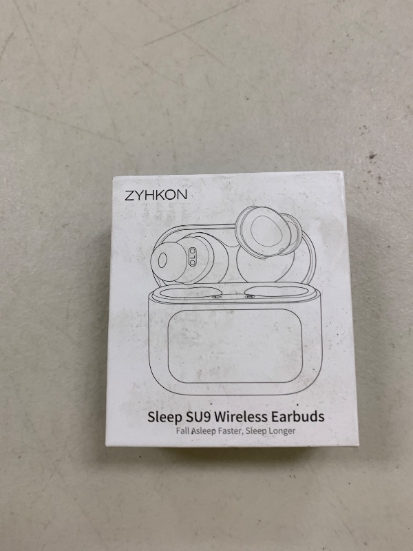 Photo 1 of ZYHKON Sleep Earbuds Bluetooth in Ear Touch Screen Sleep Headphones, Small Design Mini Sleep Earbuds for Side Sleepers with Sleep Mode, Sleep Earphones Clear Calls