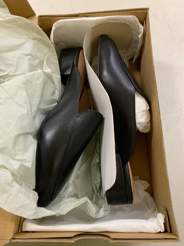 Photo 1 of Cole Haan Women's Piper Mule Loafer, Black Leather, 7.5 C US