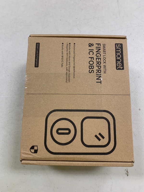 Photo 1 of SMONET Smart Lock,Fingerprint Gold Keyless Entry Door Lock,7-in-1 Smart Deadbolt with App Control,Electronic Touchscreen Keypad Biometric Smart Locks for Front Door,Easy to Install