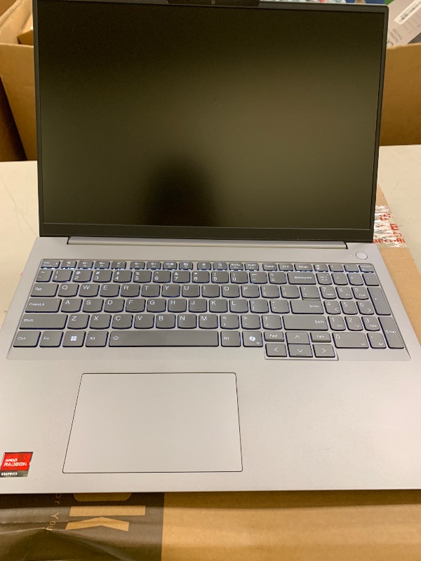 Photo 1 of Lenovo ThinkBook 16 G7 Business Laptop, 16” FHD+, AMD Ryzen 7 7735HS, 64GB DDR5, 2TB NVMe, WiFi 6E + BT, Backlit KB, Fingerprint Reader, HD Webcam, Win 11 Pro