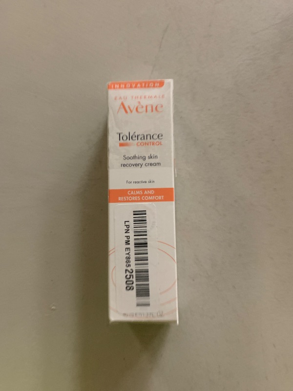 Photo 1 of Avène Tolerance Control Soothing Skin Recovery Cream, for Hypersensitive Dry Skin, Restores Skin Barrier, Calms sensations of skin discomfort, Sterile Pump, Face Moisturizer, Fragrance-Free 1.3 Fl Oz