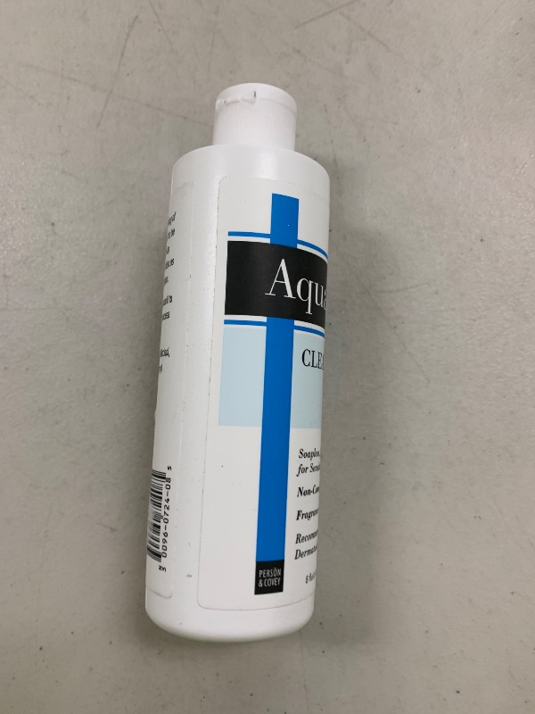 Photo 1 of Person & Covey Aquanil Skin Cleanser, Soapless Lipid-free Cleanser - 8 Fl Oz