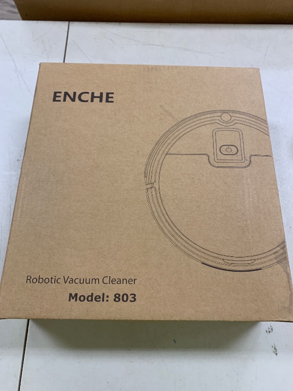 Photo 1 of ENCHE Robot Vacuum Cleaner, 2900Pa Powerful Sunction Robot Vacuum with Remote Control,Automatic Self-Charging,Long Run Time Cleaner for Carpet Pet Hair