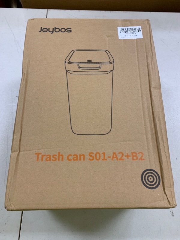 Photo 1 of MOPALL 2 Pack Bathroom Trash Can with Lid, 3.6Gal + 2.4Gal Garbage Can with Pop-Up Lid, Small Trash Can Dog Proof, Slim Trash Bin Waste Basket for Toilet, Office, Bedroom, Living Room, Kitchen (White)