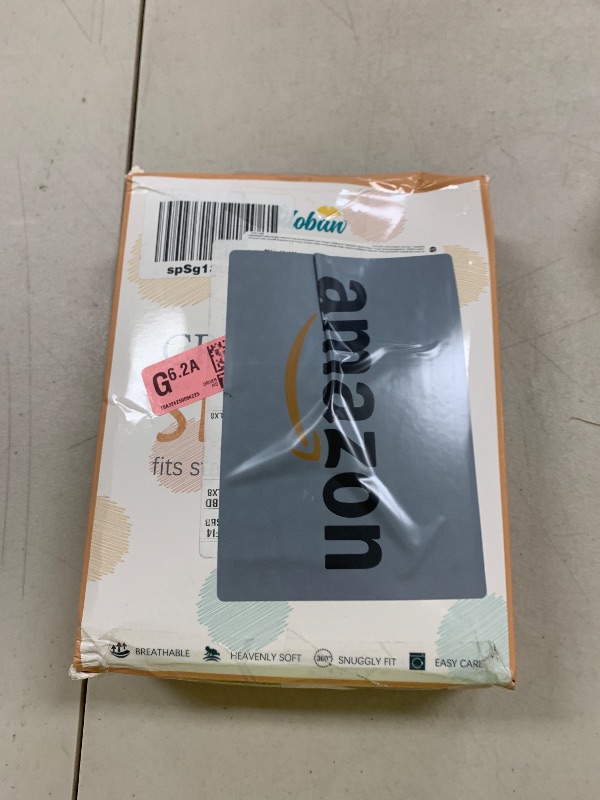 Photo 1 of 4-Pack Fitted Crib Sheets for Boys and Girls - Breathable, Soft Microfiber Baby Sheets in Grey and White