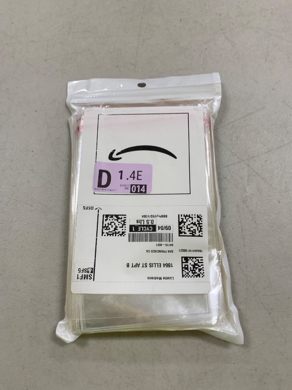 Photo 1 of 200Pcs Cookie Bags, Self Sealing Cellophane Bags 4x6 Inches, Resealable Treat Bags for Cookies, and Party Favors Bag.