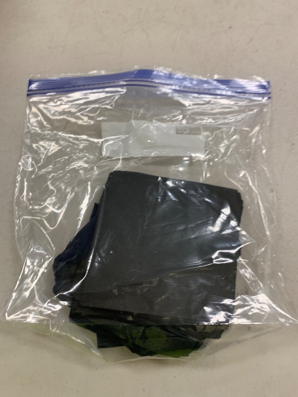 Photo 1 of 100 Pack Cocktail Napkin 2-Ply Dessert Napkins Folded 5 x 5 Inches Disposable Napkins for Dinner Wedding Birthday Party Bridal Anniversary Reception Event (100, Black)