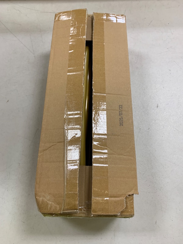 Photo 1 of 6 ft Arch Backdrop Stand, Wedding Arch Frame, Stable Metal Background Stand with Square Base Ground Nails, for Birthday Party Baby Shower Garland Decoration, Gold