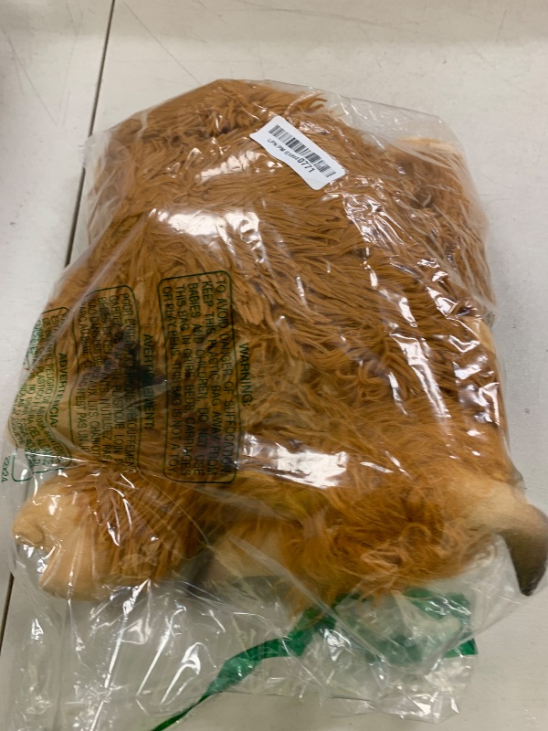 Photo 1 of 24" & 4.5 lbs Highland Cow Weighted Stuffed Animal, Adjustable Sitting & Laying Plush Toy Pillows with Removable Ceramsite Bag for Companion, Cuddly & Soft Gifts for Adults, Kids, Boys and Girls