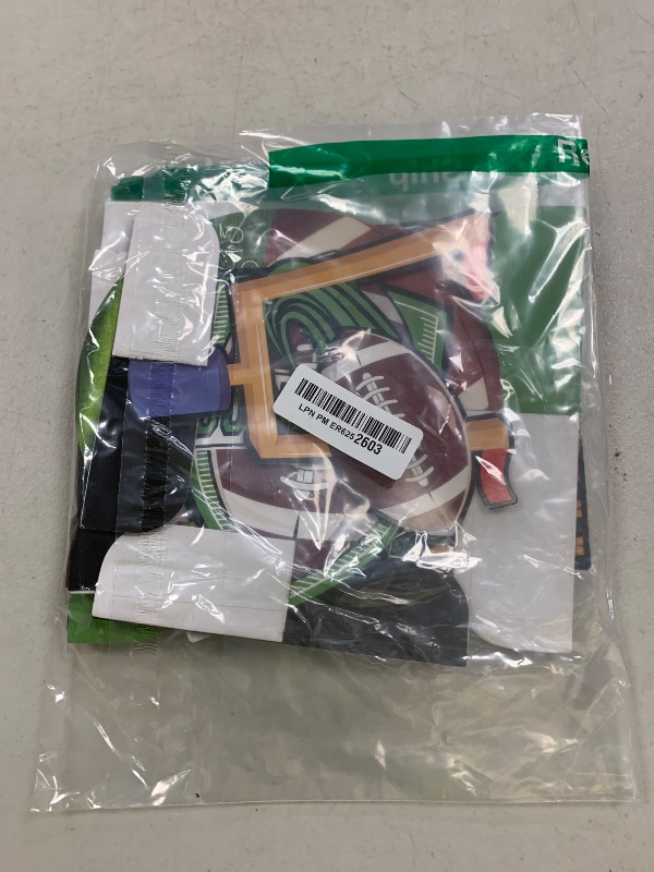 Photo 1 of 10PCS Football Party Decorations Football Table Centerpiece Football Honeycomb Centerpieces Table Toppers for Football Birthday Party Football Game