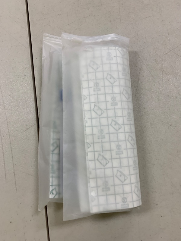 Photo 1 of 25PCS Waterproof Dialysis Catheter Shower Cover (7.8"x7.8"), Adhesive PICC Line Shower Cover, Stretchable Wound Cover for Showering & Tattoo Cover for Swimming,Shower Shield to Keep Protected Area Dry