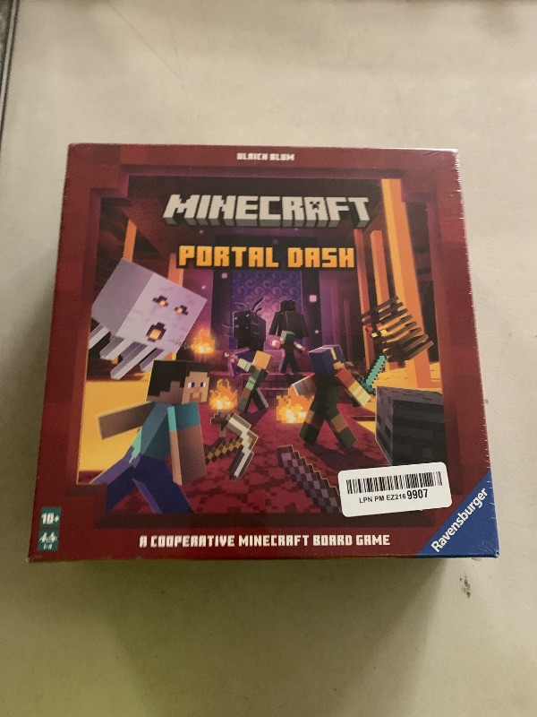 Photo 1 of Ravensburger Minecraft: Portal Dash - Engaging Family Board Game for Kids and Adults | Adventure-Packed Gameplay | Ideal Gift for Minecraft Enthusiasts | Suitable for Age 10 and Above