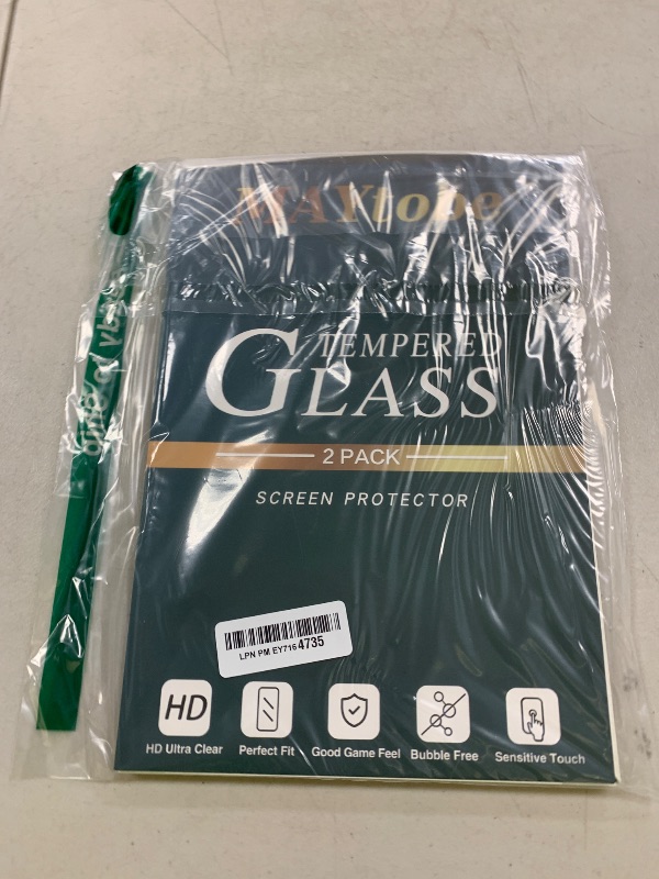 Photo 1 of MAYtobe [2-Pack Screen Protector for Fire HD 10 (2017/2019, 9th /7th) (10.1 Inch) Tempered Glass, No Bubbles, Easy to Install, Scratch-Resistant