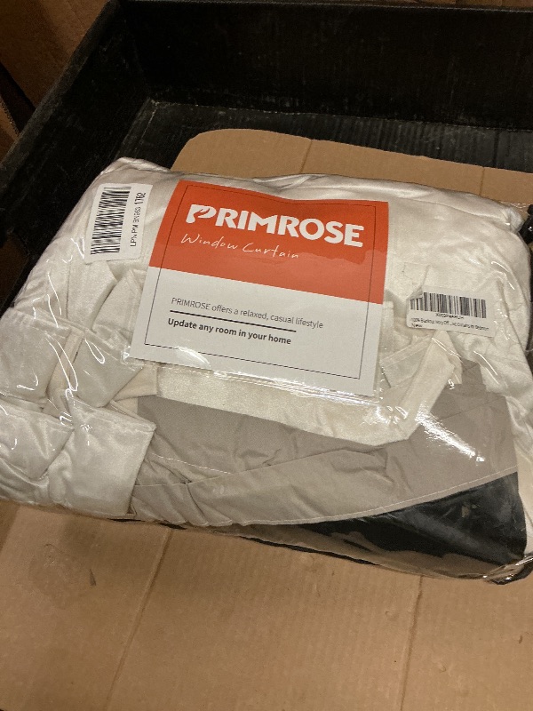 Photo 1 of 100% Blackout Ivory Off White Velvet Curtains 108 inch Long for Living Room,Set of 2 Panels Liner Rod Pocket Back Tab Thermal Window Drapes Room Darkening Heavy Decorative Curtains for Bedroom