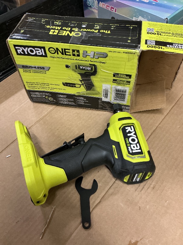 Photo 1 of 18V ONE+ HP COMPACT BRUSHLESS 1/4" RIGHT ANGLE DIE GRINDER