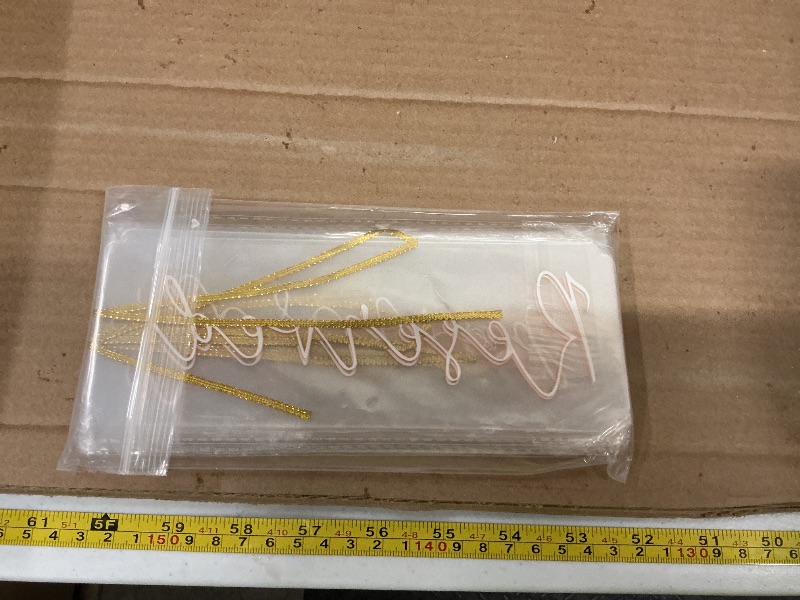 Photo 1 of 6P Acrylic Hanging Reserved Signs, Windspeed Reserved Hanging Signs Acrylic tag Reserved Signs for Wedding Church Restaurant Important Events Reserved Sits (7.9x3.1 in, 6, Count)