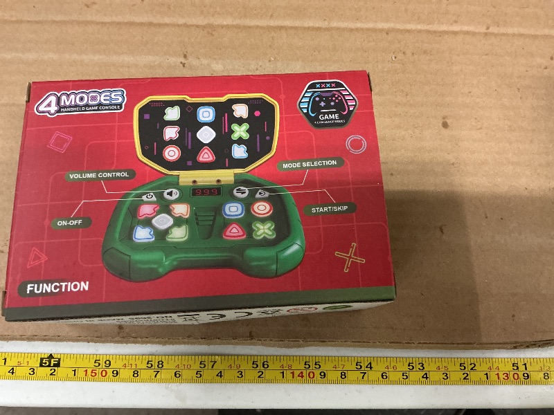 Photo 1 of Acvens Handheld Dance Game,4 Mode,999 Level,Sensory Toys,Fast Puzzle Game,ADHD,Pop Fidget Toys for Kids Age 6-12,Birthday Gifts for Girls and Boys (Red)