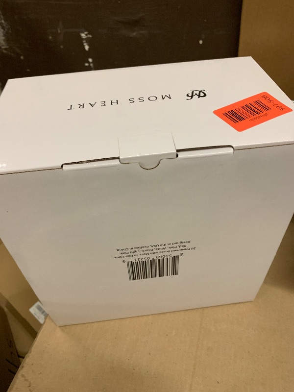 Photo 1 of 30 Preserved Roses, Petite Forever Flowers for Delivery in Designer Heart-Shaped Box, Long-Lasting Buds, for Women, Eternal Rose Bouquet for Girlfriend’s Birthday