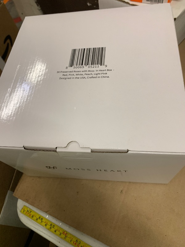 Photo 1 of 30 Preserved Roses, Petite Forever Flowers for Delivery in Designer Heart-Shaped Box, Long-Lasting Buds, for Women, Eternal Rose Bouquet for Girlfriend’s Birthday