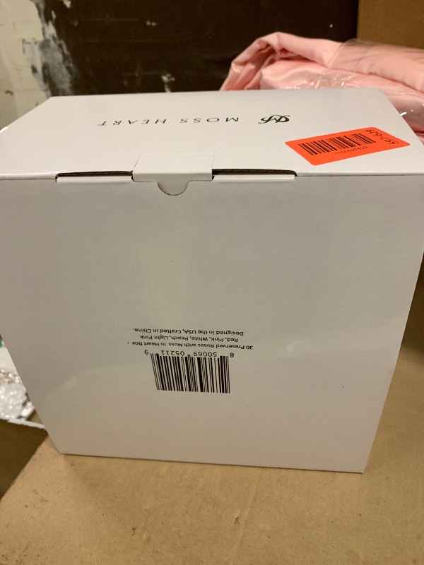 Photo 1 of 30 Preserved Roses, Petite Forever Flowers for Delivery in Designer Heart-Shaped Box, Long-Lasting Buds, for Women, Eternal Rose Bouquet for Girlfriend’s Birthday