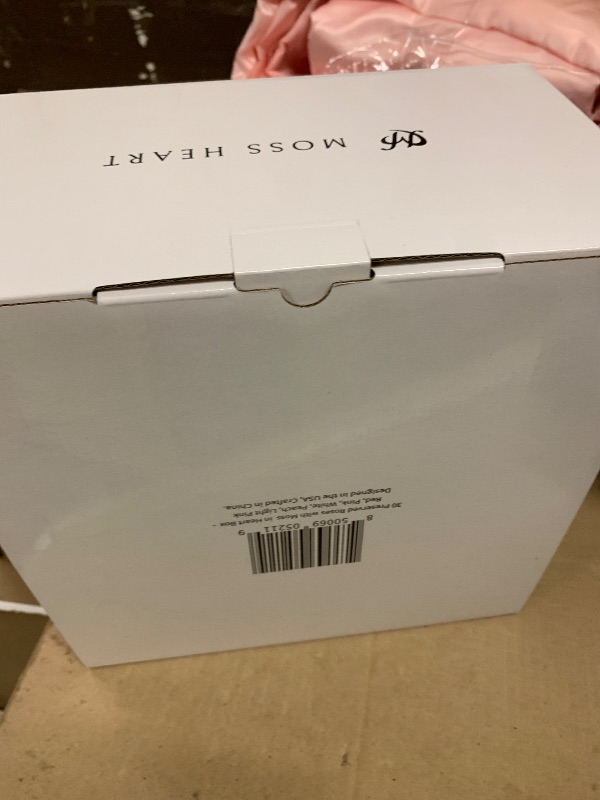 Photo 1 of 30 Preserved Roses, Petite Forever Flowers for Delivery in Designer Heart-Shaped Box, Long-Lasting Buds, for Women, Eternal Rose Bouquet for Girlfriend’s Birthday