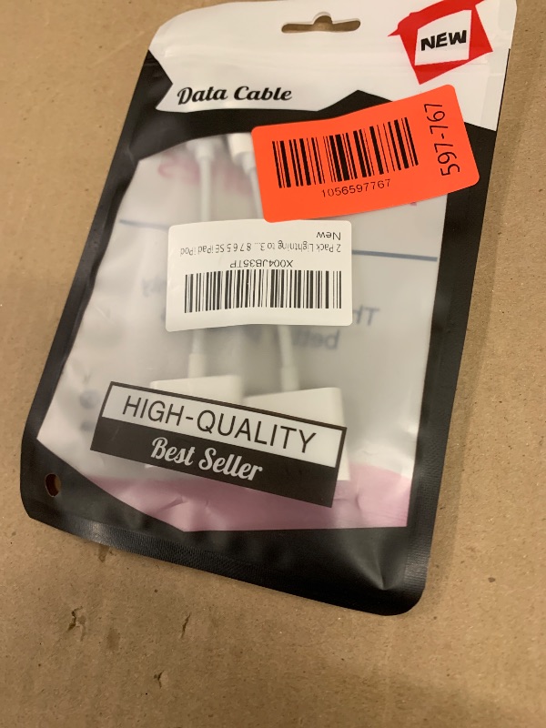 Photo 1 of 2 Pack Lightning to 3.5mm Headphone Jack Adapter, 2 in 1 iPhone Headphone Adapter Aux Audio Splitter Adapter with PD Fast Charging Dongle Cable Cord for iPhone 14 13 12 11 XS XR 8 7 6 5 SE iPad iPod