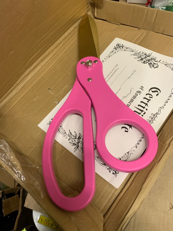 Photo 1 of 20"Large Gold Scissors