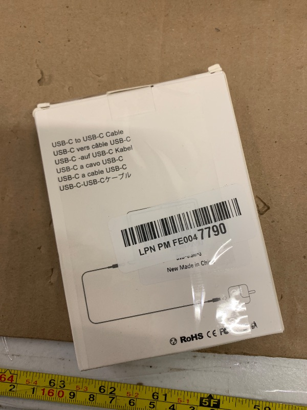 Photo 1 of 3-Pack 1FT 60W USB C to USB C Cable, Type C Fast Charging Cable for iPhone Air 17 16e 16 15 Pro Plus Pro Max?for Galaxy S25/S24, for iPad Pro/Air/mini, for MacBook Pro/Air and More