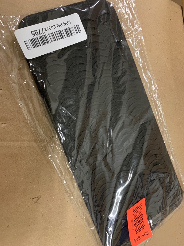 Photo 1 of 1Pack Silicone Heat Resistant Mat Pouch for Hair Straightener, Curling Iron, Flat Iron and Hot Hair Tools Black