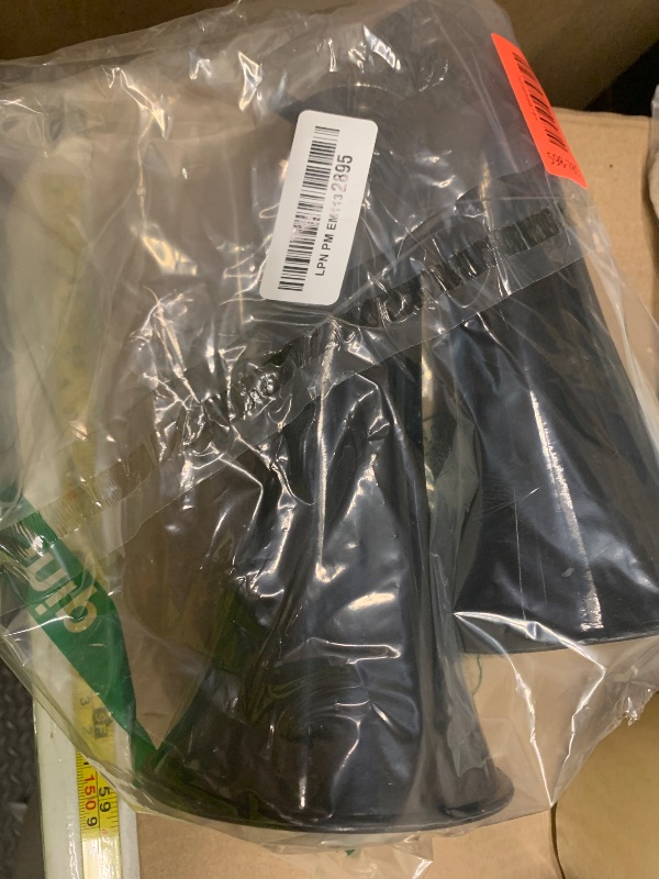 Photo 1 of 2pcs only. Vuvuzelas Soccer Horn Collapsible Stadium Hockey Blow Stadium Noise Maker Loud Sound Handheld Sports Horn Noisemaker for Sports Events Parties Accessories