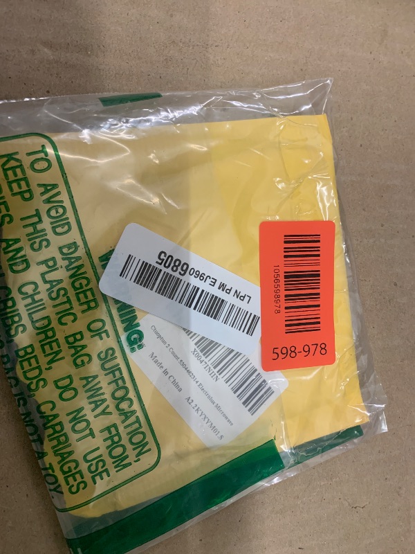 Photo 1 of 2 Pcs 5304462314 Microwave WaveGuide Mica Cover Replacement 3-1/2 x 4-2/5 Inches, Compatible with Frigidaire Electrolux Microwaves AP4299319, 1261462, 5304478947, PS1993100, 75304462314, 75304478947