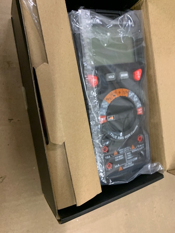 Photo 1 of KAIWEETS Digital Multimeter TRMS 6000 Counts Voltmeter Auto-Ranging Fast Accurately Measures Voltage Current Amp Resistance Diodes Continuity Duty-Cycle Capacitance Temperature for Automotive