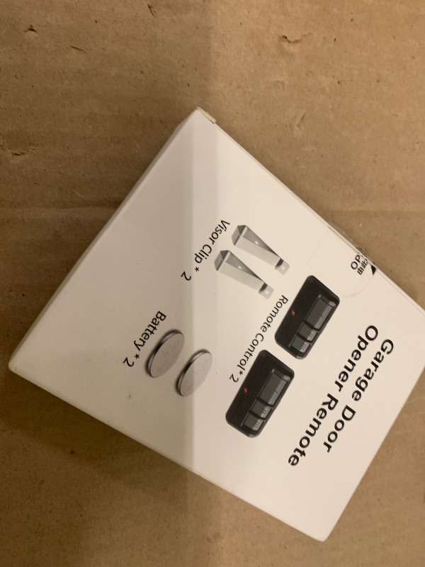 Photo 1 of 2 Replacement Garage Door Opener Remote,Compatible with Liftmaster Chamberlain Sears Craftsman Garage Door Opener Remote,Extra Battery,1993 to Present