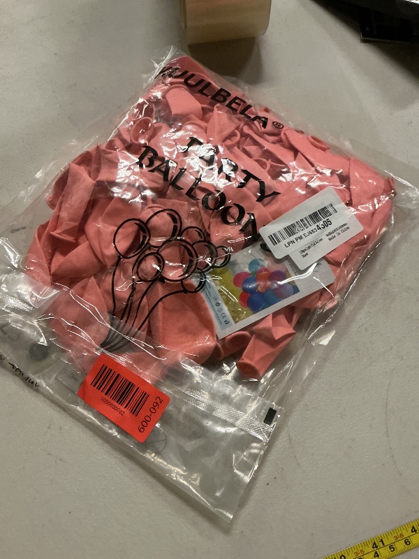 Photo 1 of 110pcs Light Pink Balloon 12 inch, Light Pink Latex Balloons for Birthday Party Baby Shower Wedding(with 2 Ribbons).