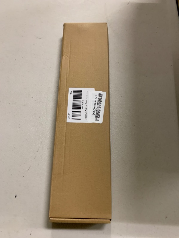 Photo 1 of 16 Inch Aquarium Fish Tank Plant Betta Fish Tank Decor,2 Pack Silk Aquarium Plants for Aquarium Decoration (White-Blue)
