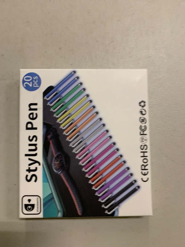 Photo 1 of 20 Pack Stylus Pen,Stylus Pen for Touchscreen High Precision and Sensitivity for Everyday Writing/Drawing,Universal Stylus Compatible with Touch Screens,Black