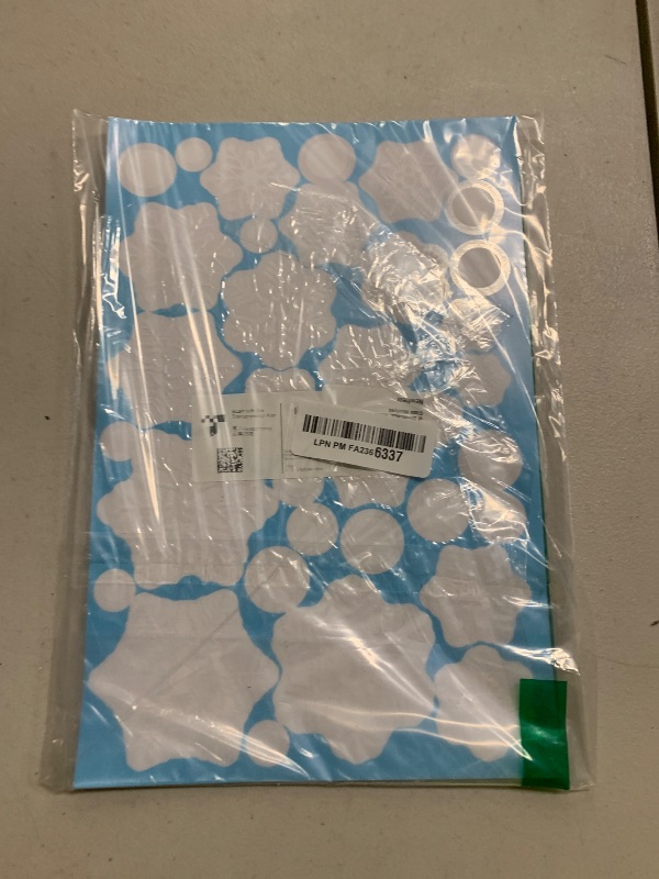 Photo 1 of 321pcs Christmas Window Decals - 9 Sheets of Snowflakes, Winter & Holiday Designs for Glass Windows