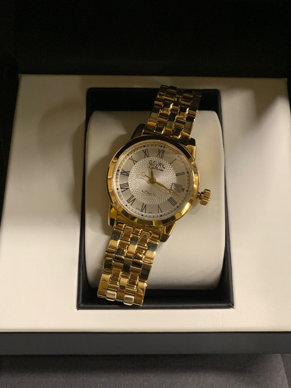 Photo 1 of Gevril Men's Madison Swiss Automatic Watch, Stainless Steel with Deployment Buckle