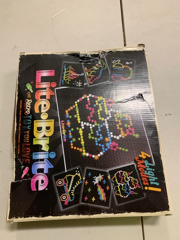 Photo 1 of LITE BRITE TOY