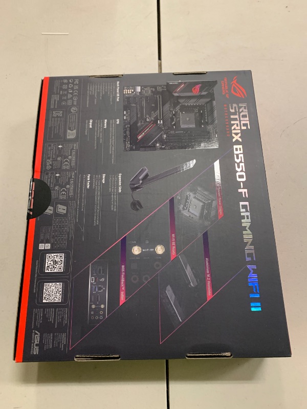 Photo 1 of ASUS ROG Strix B550-F Gaming WiFi II AMD Socket AM4 ATX DDR4 Motherboard