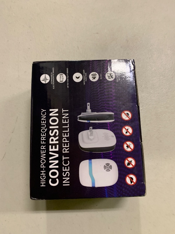 Photo 1 of (2025 Upgraded) Ultrasonic Insect & Pest Indoor Repeller, Plug-in Control Device Electronic Repellent for Rodent, Mice, Rats, Roaches, Bugs, Ants, Spiders, Mosquitoes, Silent for Home Use (6 Pack)