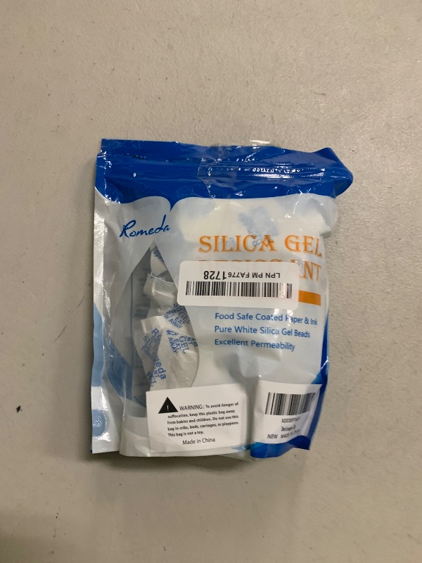 Photo 1 of 15 Pcs 20 Gram Silica Gel Packs, Transparent Desiccant, Desiccant Packets for Storage, Moisture Packs for Spices Jewelry Shoes Boxes Electronics Storage