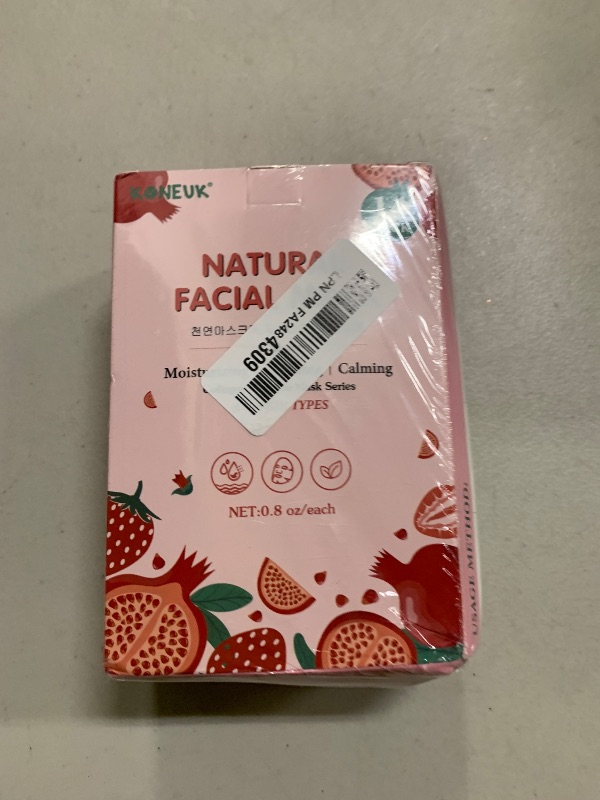 Photo 1 of 14 Pack Fruit Face Masks Skincare for Kids, Sheet Hydrating Facial Mask for All Skin Types, Bulk Collagen Face Mask for Women Skin Care, Birthday Party Spa Gifts for Teens Girls