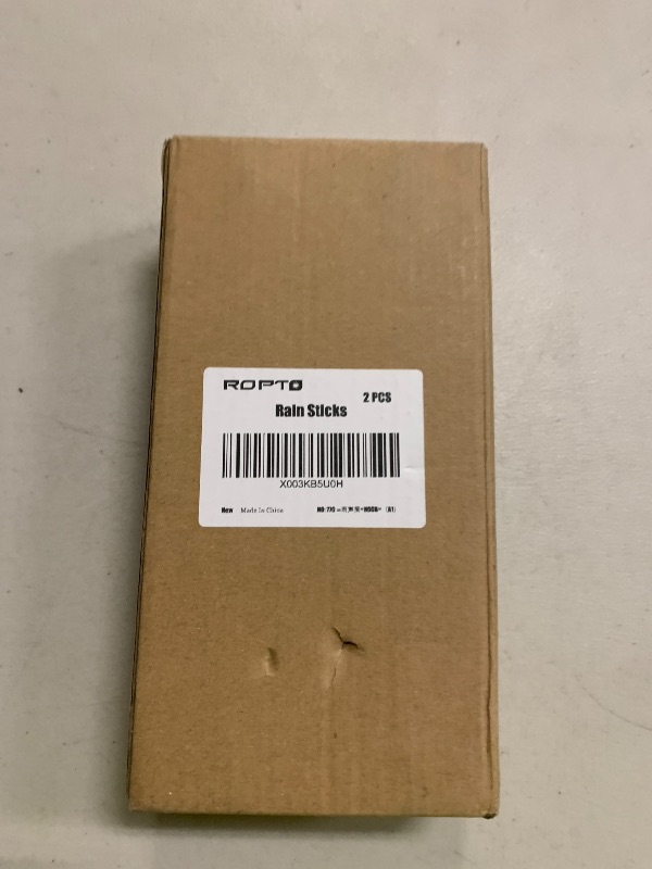 Photo 1 of 2 Pack Rain Sticks - Musical Instrument for Relaxation and Meditation