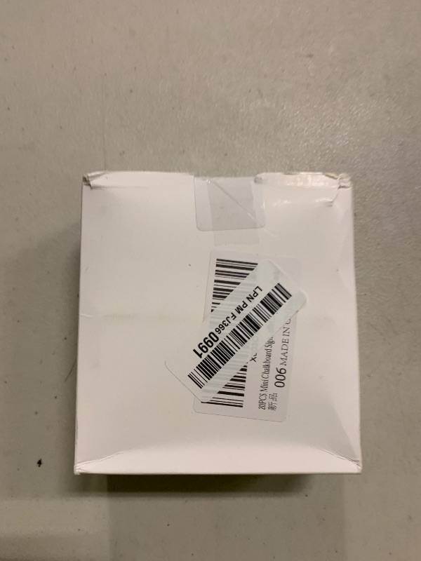 Photo 1 of 20PCS Mini Chalkboard Signs for Food, Reusable and Reserved Table Signs, Food Labels for Party Buffet, Easy to Write and Wipe Out, Catering Supplies Buffet Display, Place Cards