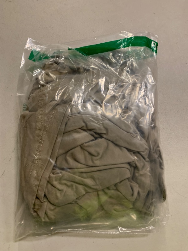 Photo 1 of 2-Pack Stretch Pillow Cases - Jersey Knit & Ultra Soft Envelope Closure Pillowcases T-Shirt Like Microfiber Blend - Suitable for 20x36/20x40 King Size Set of 2, Taupe