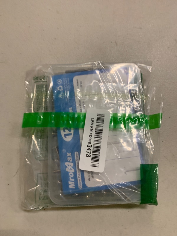 Photo 1 of 125Pcs M4 Knob Screws Assortment Kit, Cabinet Pull and Knob Screws, M4x25/30/35/40/45/50mm, Metal Phillips Machine Screws with Pan Washer Head for Drawer, Cupboard, Closet Handle Knob Installation