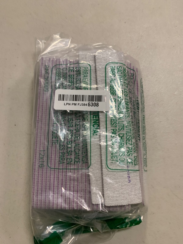 Photo 1 of 60 PCS 80/80 Grit Nail Files, Professional Double Sided Acrylic Nails Emery Boards for Acrylic Nails, Fake Nails, Manicure Tools