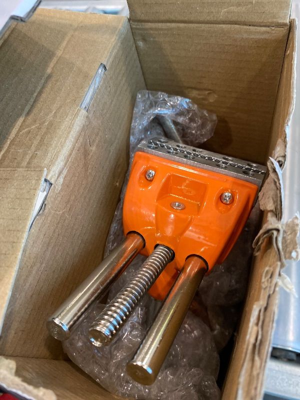 Photo 1 of *USED*
MAXMAN Clamp Bench Vise with Post Universal, Woodworking Vise, 360° Heavy Duty Cast Steel, Table Clamp Vise with Swivel Base for Workbench DIY Projects, Handcraft Creations